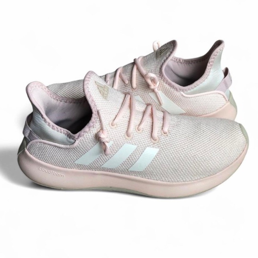 Adidas Cloudfoam Pure Running Shoes Pink Women Size 8.5